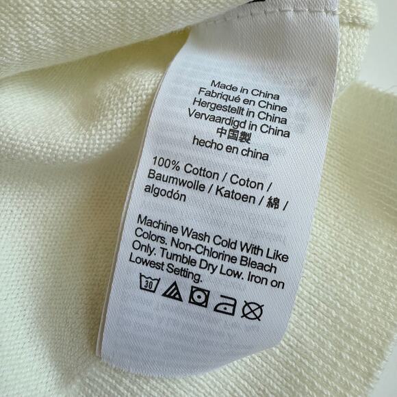 Crewcuts Boys Ivory Cotton Sweater Polo Large 10/11 - Picture 6 of 7